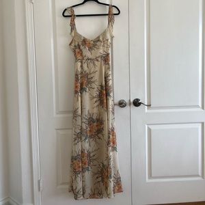 Maxi Open Back Dress